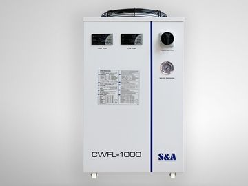 Máquina de doble temperatura del refrigerador de agua con 4200W que se refresca para el grabador del laser de la fibra