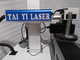 Máquina de la marca del metal del uso de la industria con los recambios de la trayectoria del laser
