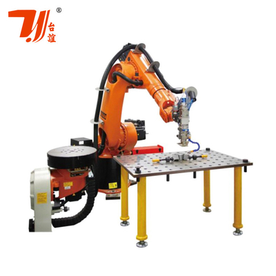 Equipo de soldadura automática de robots para tubos de placas de acero inoxidable