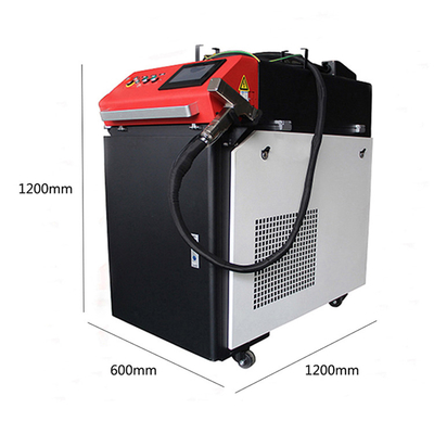 Máquina de limpieza láser continua de 1000W 2000W 3000W para óxido de óxido de óxido de metal