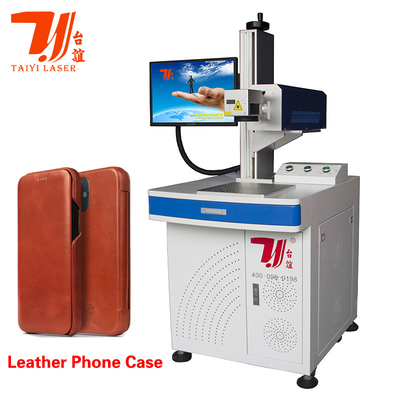 Máquina de marcado con láser de CO2 Máquina de grabado para pantalones vaqueros de madera de cuero de plástico acrílico de vidrio
