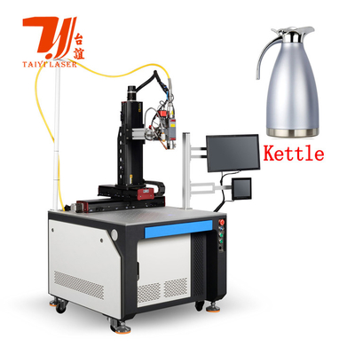 Promoción de la Feria de Cantón 2000W 3000W Máquina automática de soldadura por láser de fibra para soldadura de caldera de acero inoxidable