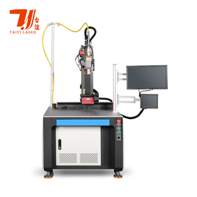Fittings de precisión de catéter endoscópico de enfriamiento por agua Plataforma Máquina automática de soldadura por láser para soldadura de metales