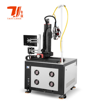 Fittings de precisión de catéter endoscópico de enfriamiento por agua Plataforma Máquina automática de soldadura por láser para soldadura de metales