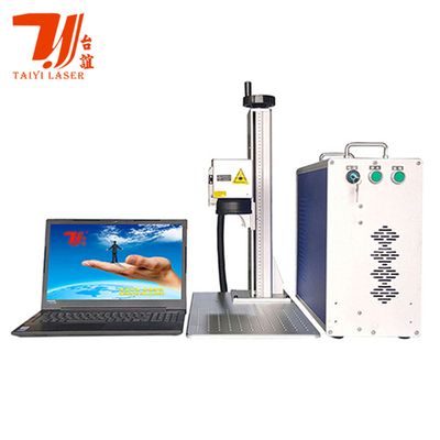 Ventas calientes 30W Máquina portátil de marcado con láser de fibra de metal con portátil