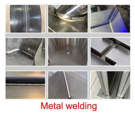 Máquina de soldadura por láser de fibra portátil para soldadura de hierro de acero y metal