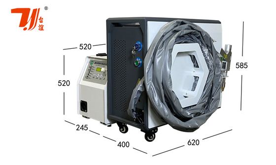 Refrigerante por aire multifunción portátil 4 en 1 máquina de soldadura de corte láser de mano