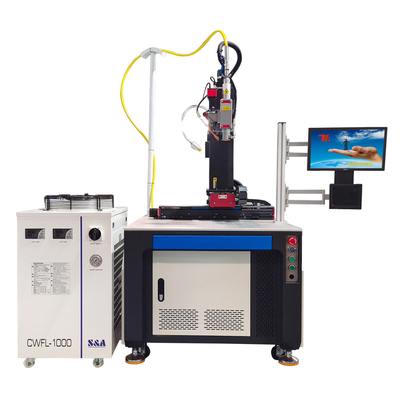 Máquina automática de soldadura por láser Raycus Max IPG para cucharas y otros productos metálicos