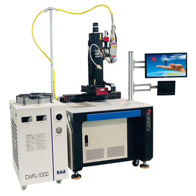 Máquina automática de soldadura por láser Raycus Max IPG para cucharas y otros productos metálicos