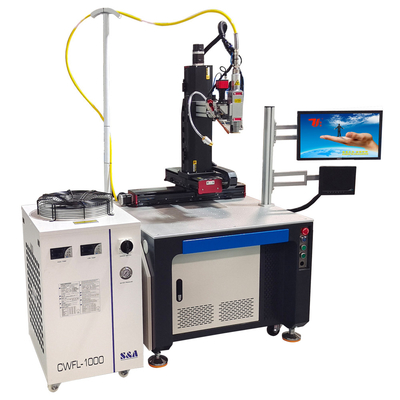 Máquina automática de soldadura por láser Raycus Max IPG para cucharas y otros productos metálicos