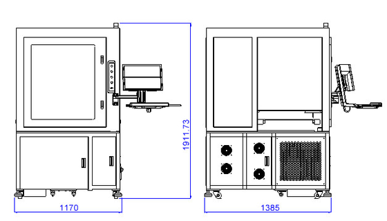 Máquina de marcado con láser de código QR de circuitos FPC de PCB personalizados
