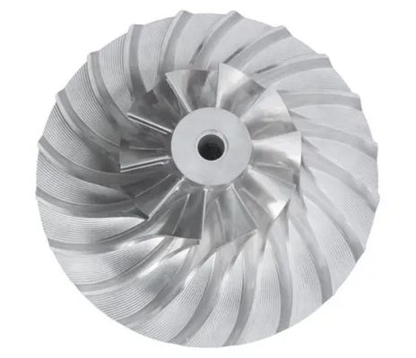 Máquina automática de soldadura por láser de fibra CNC para el impulsor de la bomba de agua de alta presión