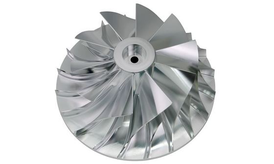 Máquina automática de soldadura por láser de fibra CNC para el impulsor de la bomba de agua de alta presión