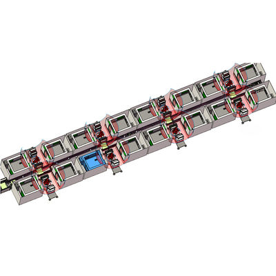 Máquina de soldadura por láser robótica industrial de 6000W para componentes de construcción naval