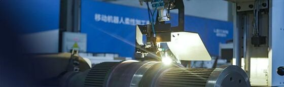 Máquina de revestimiento láser de alta velocidad de estilo abierto de 6000W Reparación de superficie 3D de moldes y herramientas de automóviles