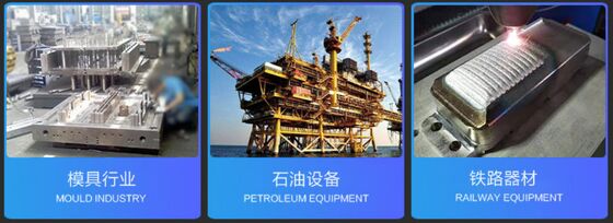 Máquina de revestimiento láser de alta velocidad de estilo abierto de 6000W Reparación de superficie 3D de moldes y herramientas de automóviles