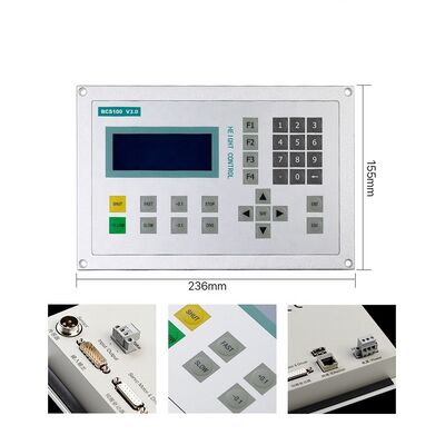 Fscut 2000C BCS100 Sistema de control láser Cypcut para la máquina de corte por láser de fibra