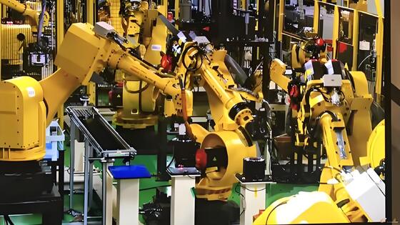 Robot de corte por láser FANUC de trabajo pesado con fuente de láser de fibra de 6kW para el corte de chapa de acero gruesa y fabricación industrial de metales