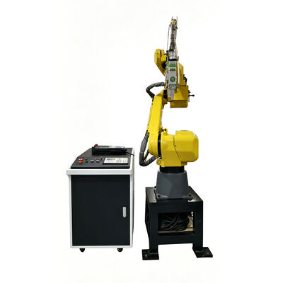 Máquina de corte por láser robótica de 6 ejes FANUC con ±0,05 mm de alta precisión para contornos 3D en la fabricación automotriz