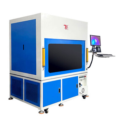 Máquina automática de soldadura por láser para tubos de acero inoxidable con gabinete cerrado