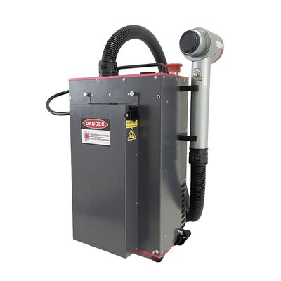 50W-300W Single-Mode Backpack Laser Cleaning Machine with Optional Battery – Portable Pulse Fiber Laser Rust & Paint Remover for Field Work