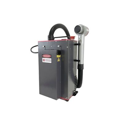 Máquina de limpieza láser de fibra pulsada de mochila de 50W para eliminación de óxido, pintura y aceite