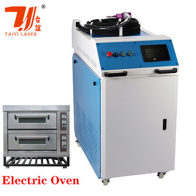 Máquina de soldadura por láser de fibra portátil para soldadura de hierro de acero y metal