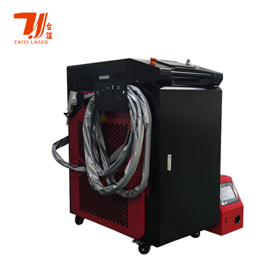 Máquina de soldadura con láser de fibra portátil de 1500 W con sistema integrado de generación de nitrógeno