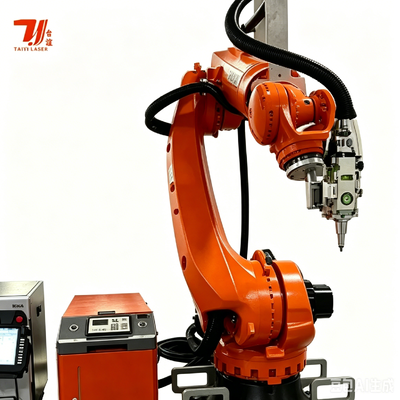 Equipo de soldadura por láser de 6 ejes KUKA 4000W IPG para soldadura 3D compleja de conjuntos metálicos