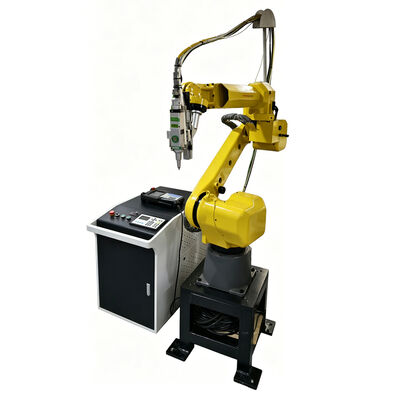 Máquina de corte por láser robótica de 6 ejes FANUC con ±0,05 mm de alta precisión para contornos 3D en la fabricación automotriz