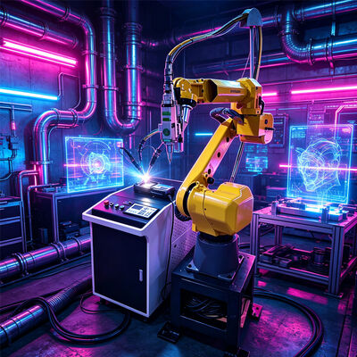 Máquina cortadora láser robotizada de 6 ejes FANUC M-20iB para corte de tubos y perfiles a gran escala en la industria de la construcción