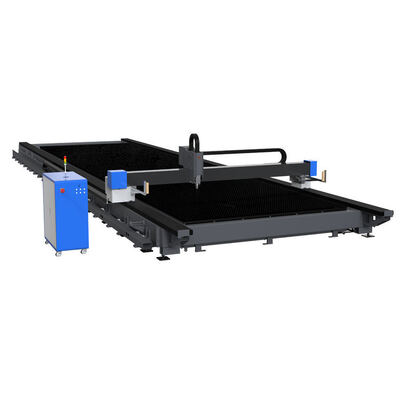Máquina de corte por láser de fibra de formato extragrande para metal con rieles de tierra de alta potencia de 12KW 20KW 30KW 40KW 60KW