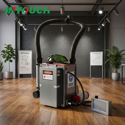 Máquina de limpieza con láser de mochila de 200W 300W, refrigerada por aire, portátil, de fibra láser, eliminadora de óxido para el trabajo en el lugar