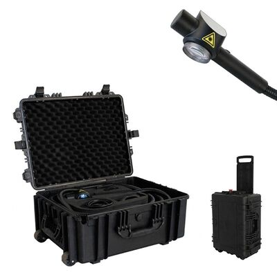 Máquina de limpieza láser monomodo estilo carrito de 100W-500W — Equipo de limpieza láser de fibra pulsada portátil refrigerado por aire (adecuado para superficies metálicas)