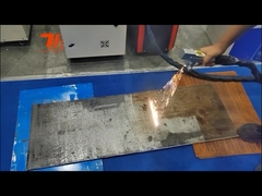 Limpieza de la máquina 1000w 1500w 2000w del retiro del moho del laser de la fibra de CW