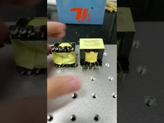 Máquina de grabado de marcado láser de CO2 automática para tapones de tapón de tapa de botella de madera