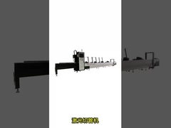 Máquina automática de corte de tubos de fibra láser de metal redondo cuadrado CNC