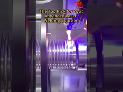 Máquina de soldadura automática con láser de válvula de tubo de Bellows