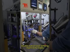 1000W - 6000W de acero inoxidable caldera tetera tumbler doble estación automática de soldadura por láser de fibra Mac